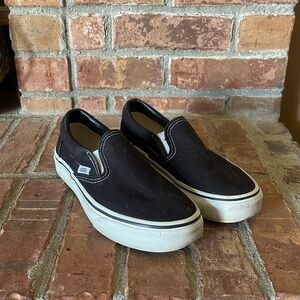 Vans Classic Slip On Black Sneakers